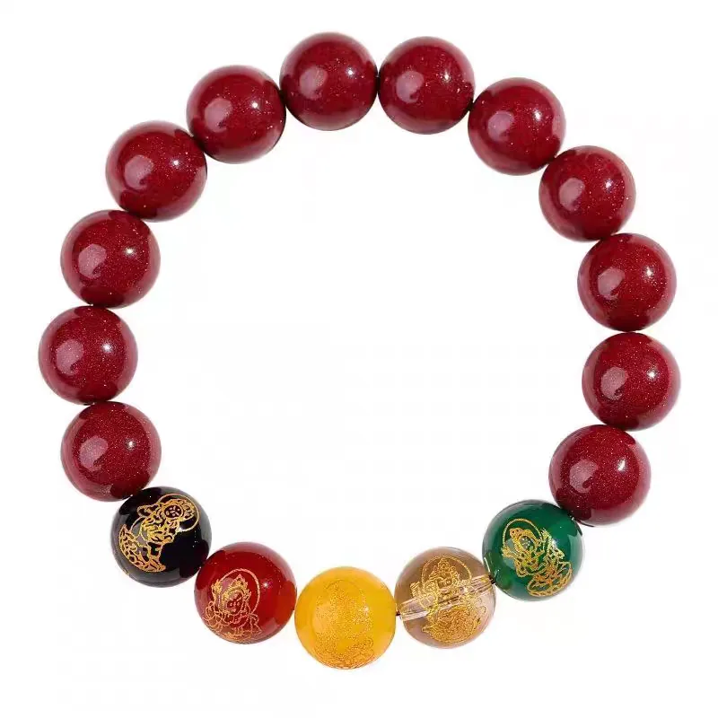 Five Wealth Gods — Cinnabar view 3